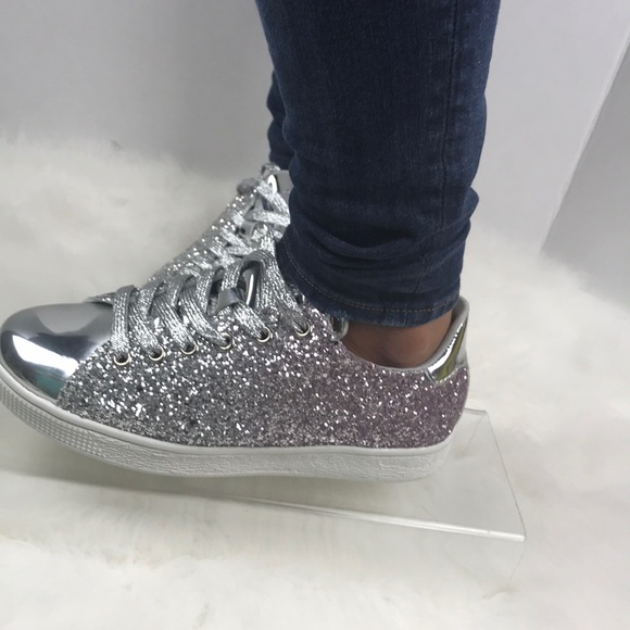 Metallic glitter shoes - Picture 5 of 8
